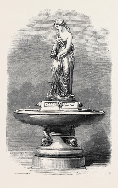NEW DRINKING FOUNTAIN IN FRONT OF THE ROYAL EXCHANGE
