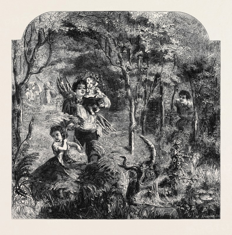 "COMING HOME BY THE SHORTEST WAY" DRAWN BY J. GODWIN