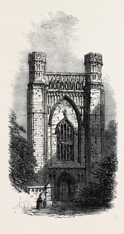 THORNEY ABBEY, CAMBRIDGESHIRE, THE ARCHAEOLOGICAL INSTITUTE OF GREAT BRITAIN AND IRELAND