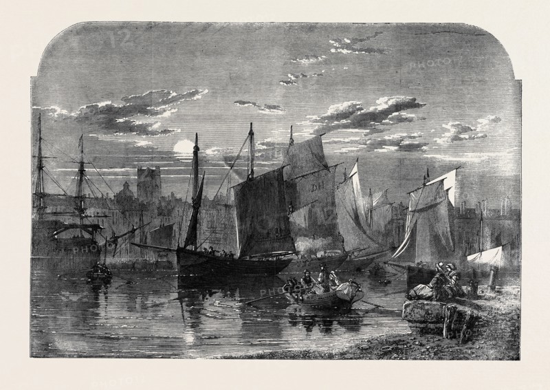 THE PORT OF DIEPPE