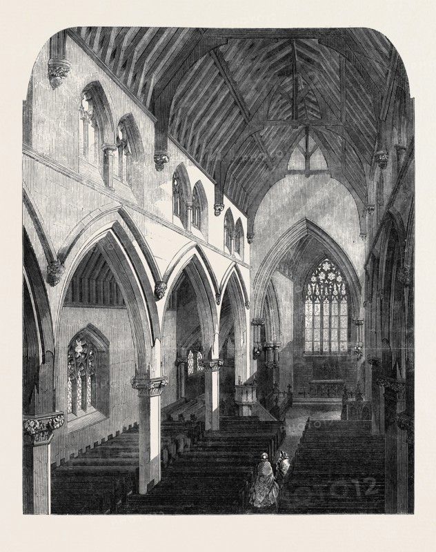NEW CHURCH OF ST. LUKE, EUSTON ROAD, ST. PANCRAS