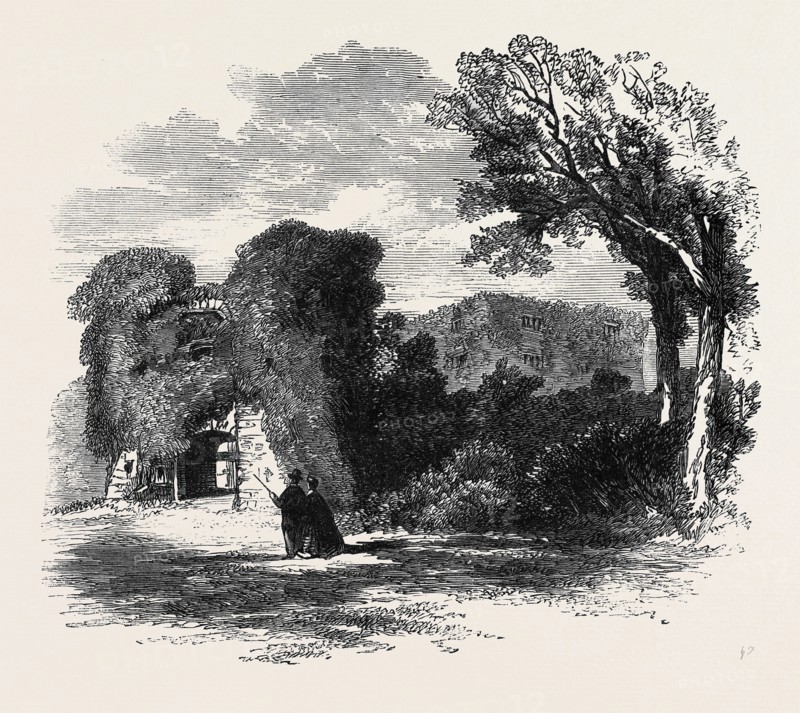 THE BRITISH ARCHAEOLOGICAL ASSOCIATION AT EXETER, BERRY POMEROY CASTLE