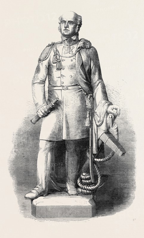 STATUE OF SIR JOHN FRANKLIN, TO BE ERECTED AT SPILSBY, LINCOLNSHIRE