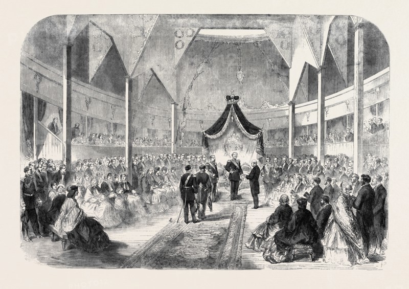 OPENING OF THE ITALIAN EXPOSITION AT FLORENCE BY VICTOR EMMANUEL