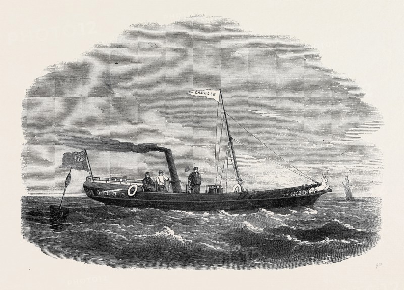 THE SCREW CLIPPER YACHT GAZELLE