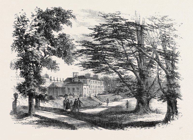 WORKSOP MANOR, THE RESIDENCE OF LORD FOLEY, VISITED BY HIS ROYAL HIGHNESS YESTERDAY WEEK, VISIT OF THE PRINCE OF WALES TO CLUMBER, OCTOBER 26, 1861