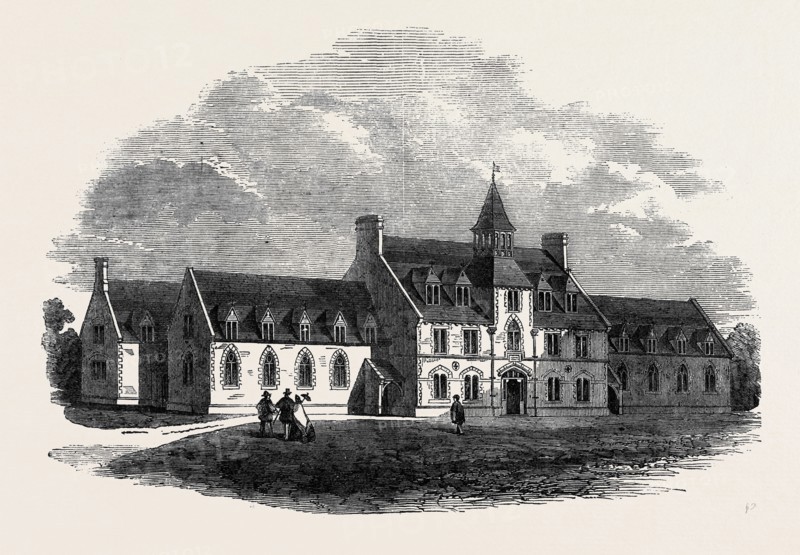 DEVON COUNTY SCHOOL, WEST BUCKLAND, RECENTLY OPENED BY EARL FORTESCUE