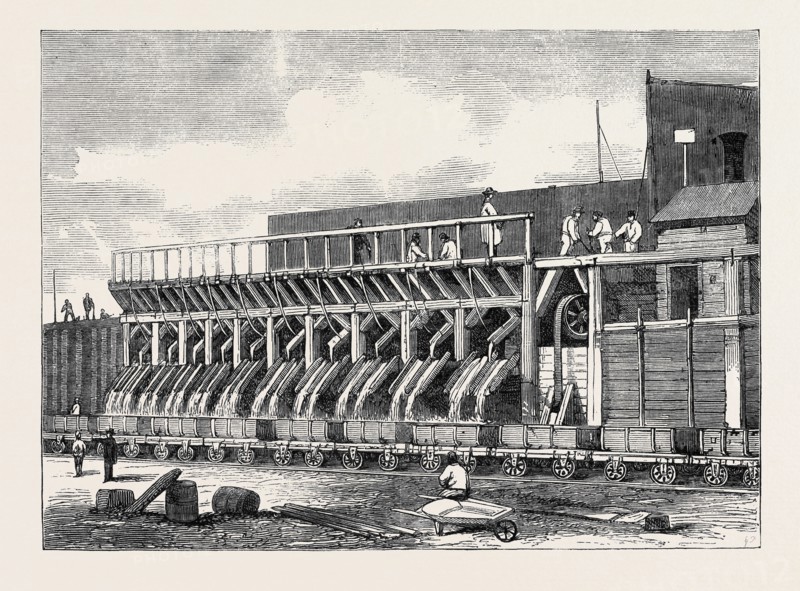 THE CONCRETE MILLS AT PLAISTOW, LONDON MAIN DRAINAGE