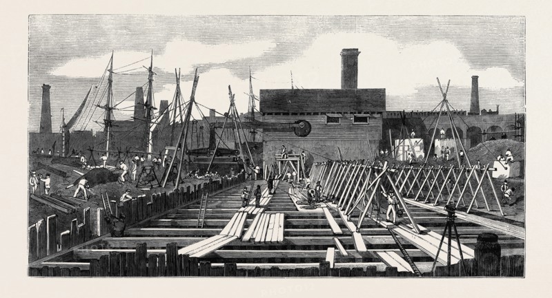 PUMPING STATION AT DEPTFORD CREEK, LONDON MAIN DRAINAGE