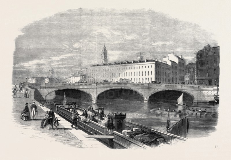 ST. PATRICK'S BRIDGE, CORK, OPENED ON THURSDAY