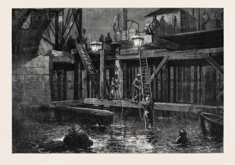 THE LAST VESTIGES OF OLD WESTMINSTER BRIDGE