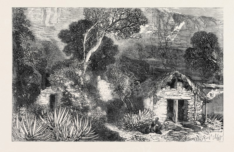 CHURCH AND SHRINE OF ST. ROMANUS, BARRA-KAT, NEAR SENAFE, 1868