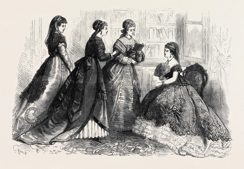 PARIS FASHIONS FOR APRIL, 1868