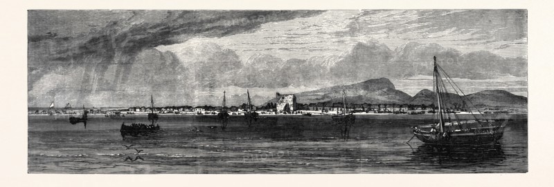 THE ABYSSINIAN EXPEDITION BERBEREH, ON THE COAST OF AFRICA, OPPOSITE ADEN, 1868