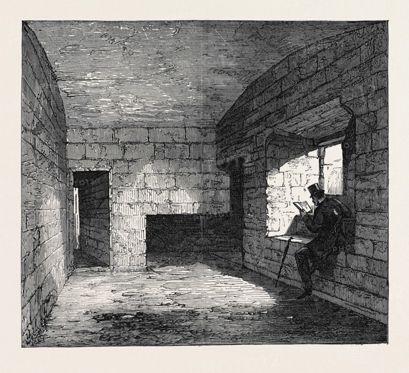 THE EAGLE TOWER, CARNARVON CASTLE, WHERE THE FIRST PRINCE OF WALES IS SAID TO HAVE BEEN BORN, 1868