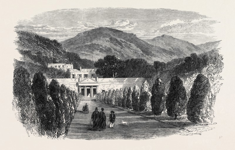 THE VILLA SAN MARTINO, NAPOLEON'S HOUSE IN THE ISLE OF ELBA, 1868