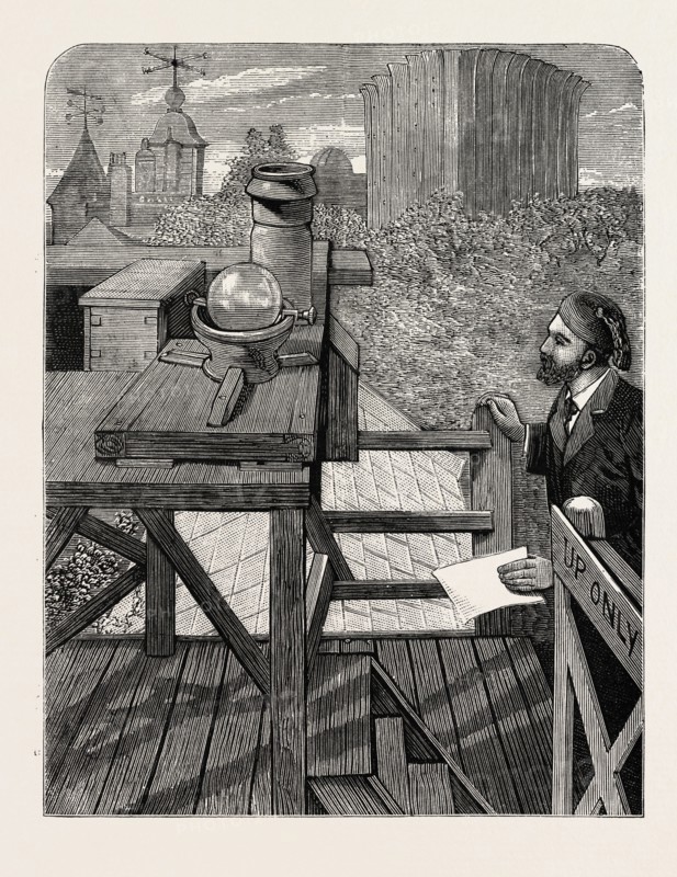 ENGLAND: MEASURING THE SUNSHINE AT THE GREENWICH OBSERVATORY, LONDON, UK