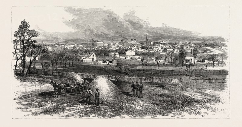 GEORGIA, VIEWS IN ATLANTA, THE PHOENIX CITY OF THE SOUTH: GENERAL VIEW OF THE CITY