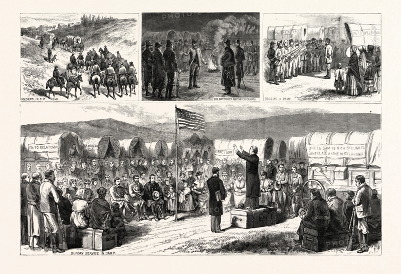 KANSAS: THE LAST INVASION OF THE RED MAN'S HOME, THE SETTLERS' RAID ON OKLAHOMA