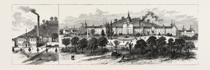 WEST VIRGINIA: NEW STATE HOSPITAL FOR THE INSANE AT WESTON