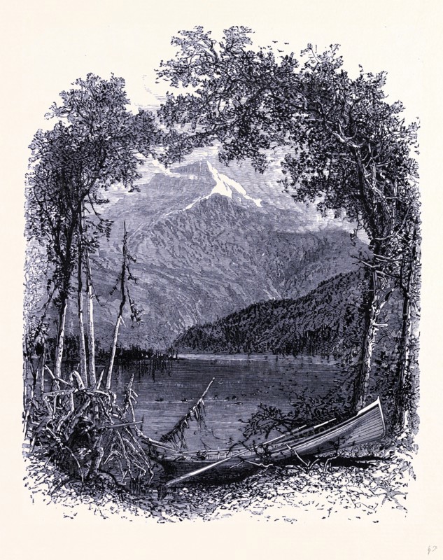 Whiteface seen from Lake Placid, United States of America
