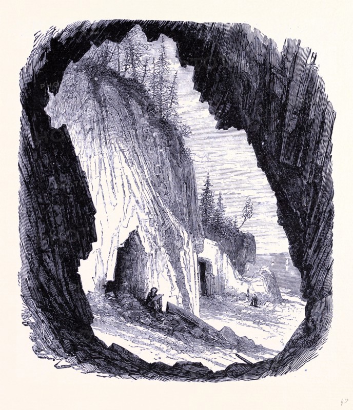 View from Via Mala towards the Ovens, United States of America