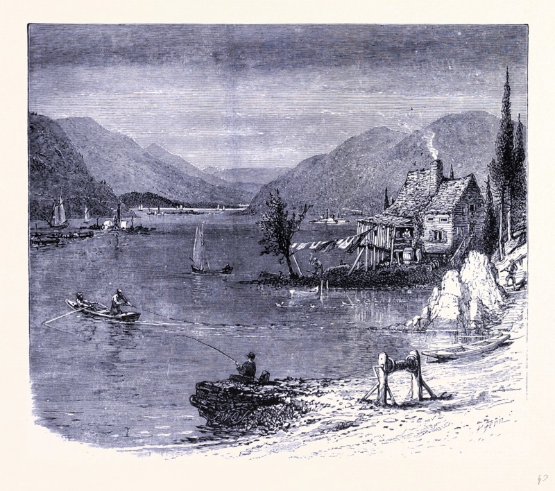 The Hudson north of Peekskill, United States of America