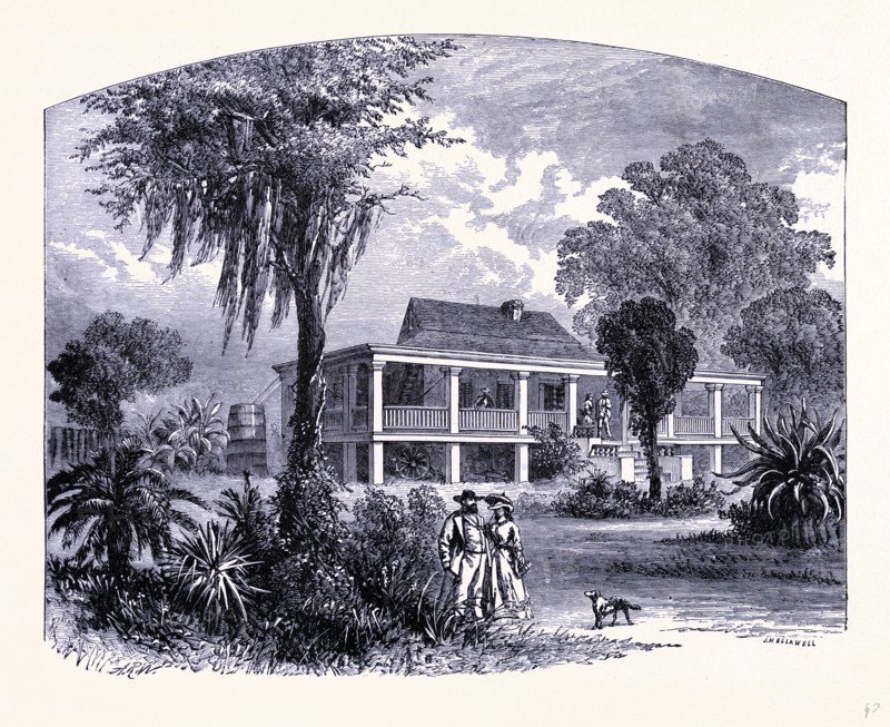 A house near the Mississipi, United States of America