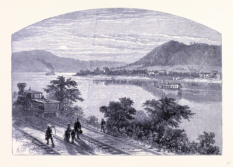 The Ohio River, United States of America
