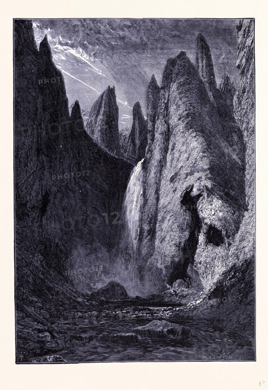 The Yellowstone valley, United States of America