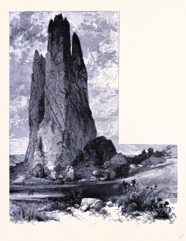 Tower Rock, Garden of the Gods, United States of America