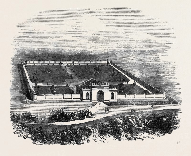THE BRITISH CEMETERY AT MADRID