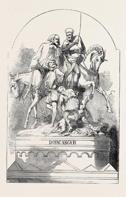 THE DONCASTER RACE PLATE, 1855.