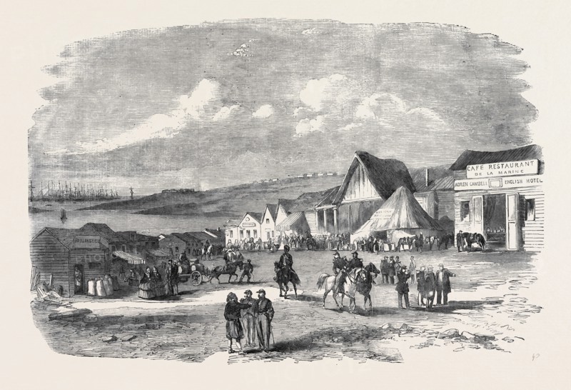 THE FRENCH CAMP AT KAMIESCH, RUE NAPOLEON