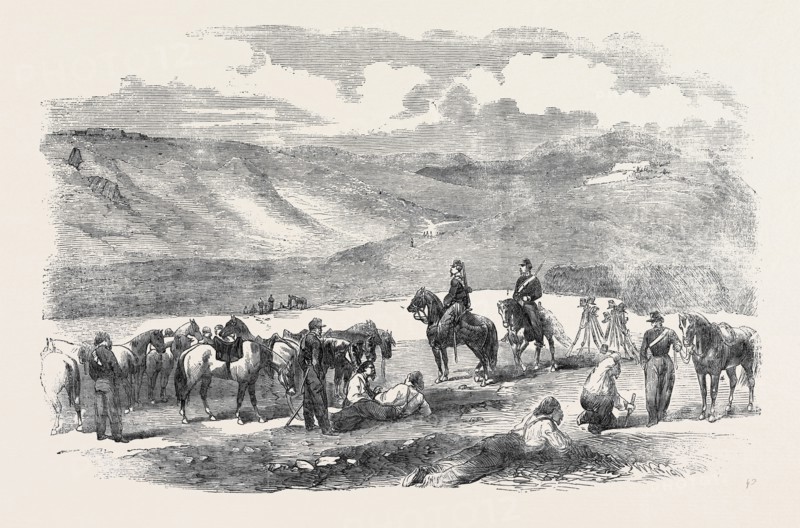SKETCH IN THE VALLEY OF  BY J. A. CROWE.