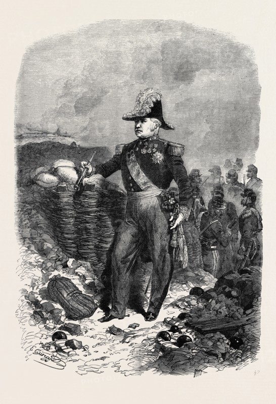 MARSHAL PELISSIER, COMMANDER-IN-CHIEF OF THE FRENCH ARMY IN THE CRIMEA