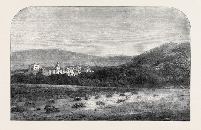 HER MAJESTY'S PALACE AT BALMORAL