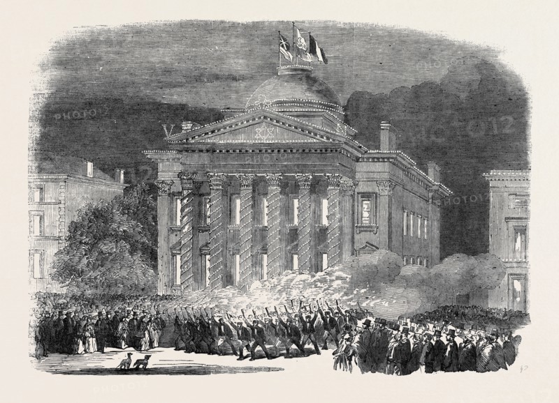 ILLUMINATION OF MONTREAL, TO CELEBRATE THE FALL OF SEBASTOPOL