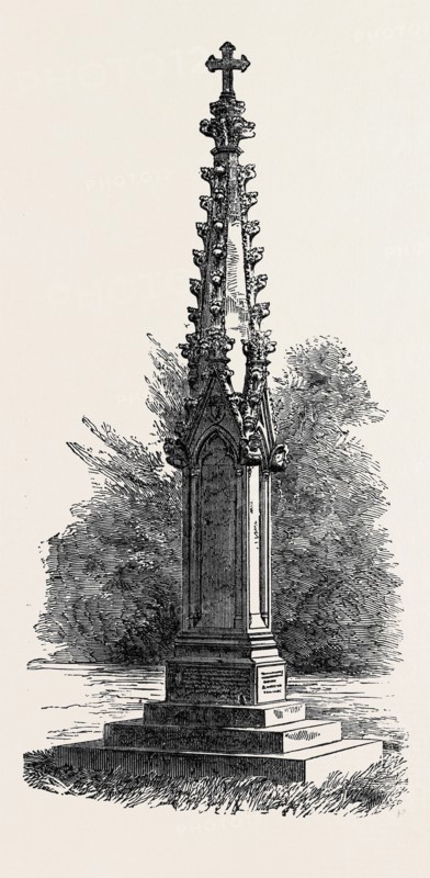 MONUMENT IN FILLINGHAM CHURCHYARD, LINCOLNSHIRE, TO MAJOR DALTON, WHO FELL AT INKERMAN