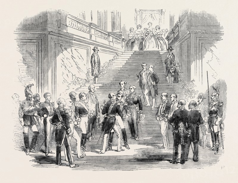 RECEPTION OF THE KING OF SARDINIA AT THE TUILERIES