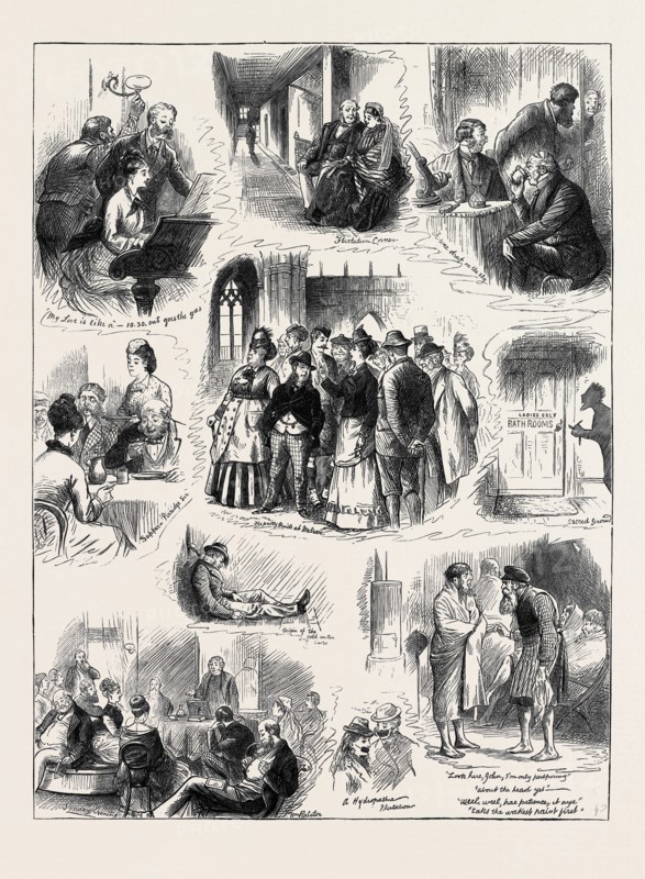 THE WATER CURE JOTTINGS AT A HYDROPATHIC ESTABLISHMENT