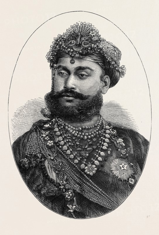 HIS HIGHNESS THE MAHARAJAH HOLKAR, OF INDORE, CENTRAL INDIA