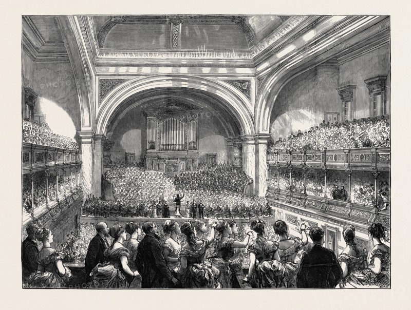 EVENING CONCERT AT THE PHILHARMONIC HALL, RECEPTION OF H.R.H. THE DUKE OF EDINBURGH