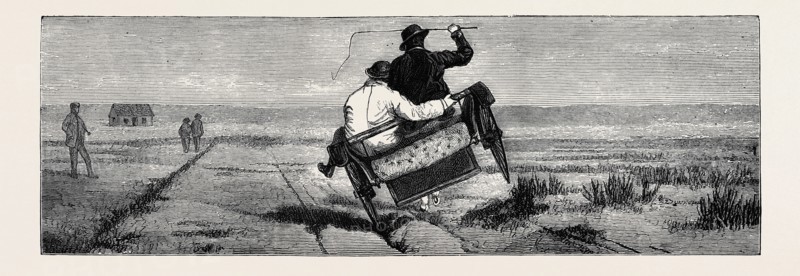 GOLF AT WESTWARD HO: ON THE WAY, LATE AGAIN!