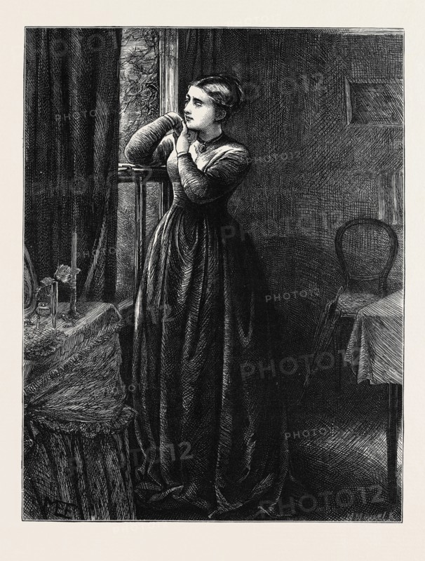 IMAGE ACCOMPANYING "THE LAW AND THE LADY: A Novel" BY WILKIE COLLINS, CHAPTER XIII, THE MAN'S DECISION