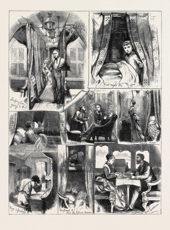 THE RAILWAY QUESTION, NOTES IN A PULLMAN PALACE CAR ON THE MIDLAND RAILWAY