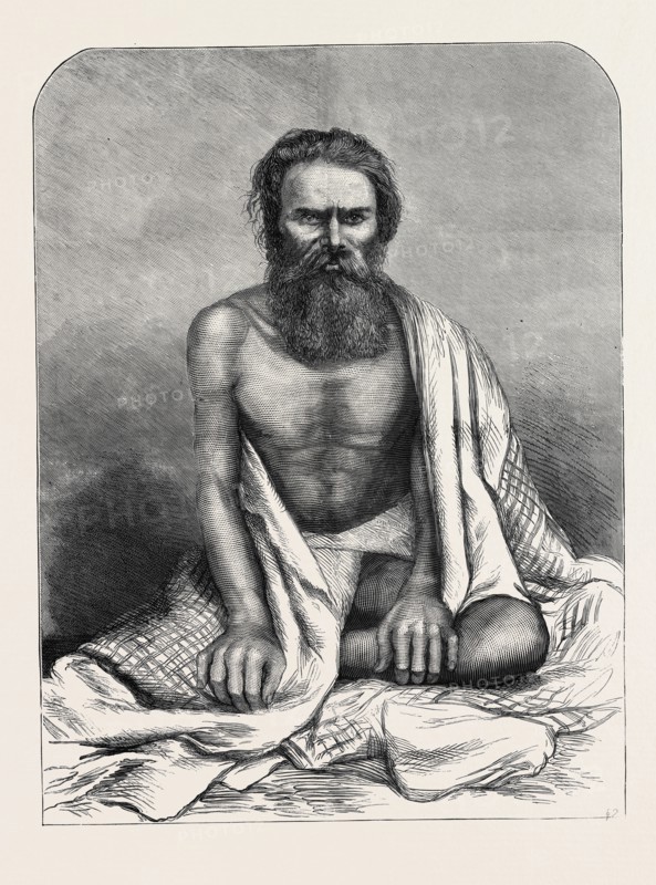 THE ALLEGED NANA SAHIB, ARRESTED BY THE MAHARAJAH OF SCINDIA AT GWALIOR