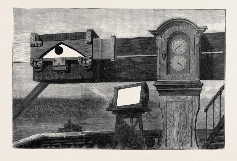 THE PROPOSED NATIONAL MUSEUM OF PATENTS: THE TRANSIT OF VENUS, MODEL USED FOR PRACTICE AT GREENWICH OBSERVATORY