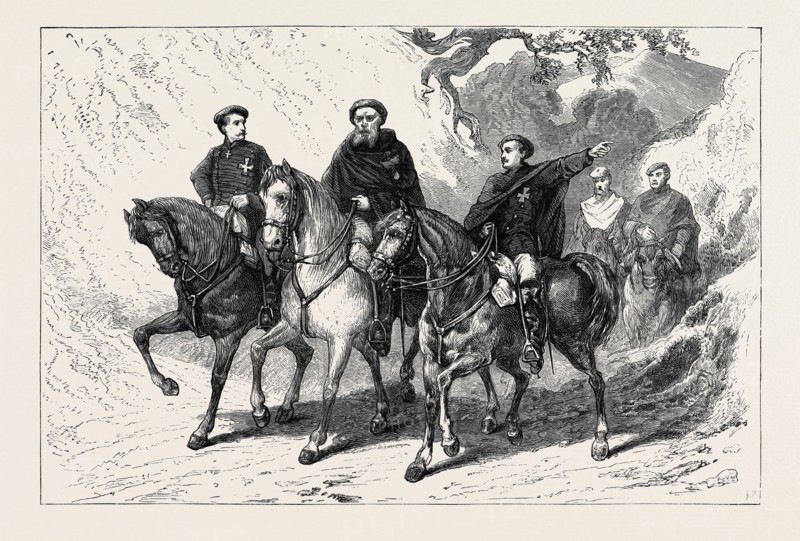 THE CIVIL WAR IN SPAIN: THE KNIGHTS OF ST. JOHN AT ESTELLA