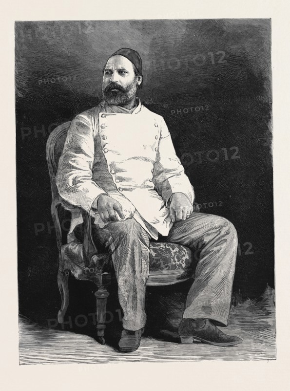 ARABI PASHA, IN PRISON AT CAIRO, EGYPT